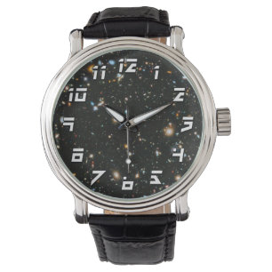NASA Hubble Ultra Deep Field Galaxies Horloge