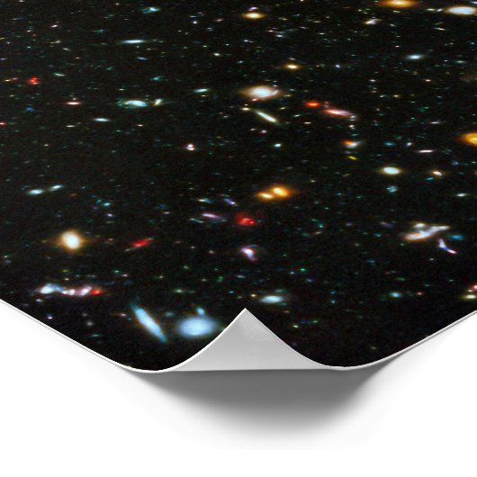 NASA Hubble Ultra Deep Field Galaxies Poster (Hoek)