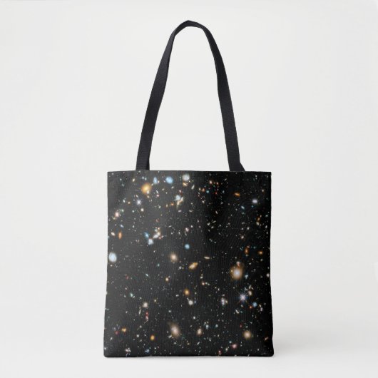 NASA Hubble Ultra Deep Field Galaxies Tote Bag (Voorkant)