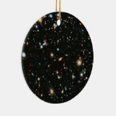 NASA Hubble Ultra Deep Field sterrenstelsels Keramisch Ornament (Rechts)