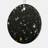 NASA Hubble Ultra Deep Field sterrenstelsels Keramisch Ornament (Links)