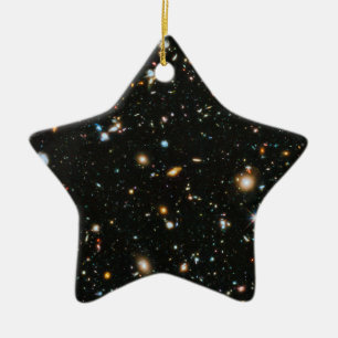 NASA Hubble Ultra Deep Field sterrenstelsels Keramisch Ornament
