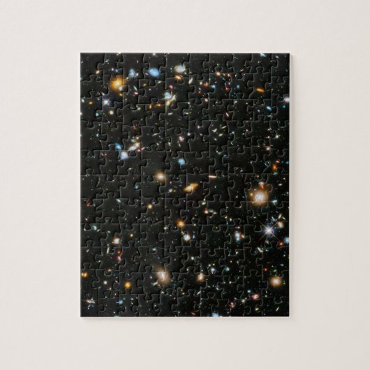 NASA Hubble Ultra Deep Field sterrenstelsels Legpuzzel (Verticaal)