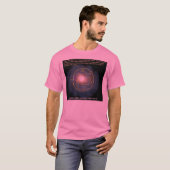 NASA-illustratie: Black Hole orbits Milky Way T-shirt (Voorkant volledig)