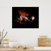 NASA in het hart van de lobs Poster (Keuken)