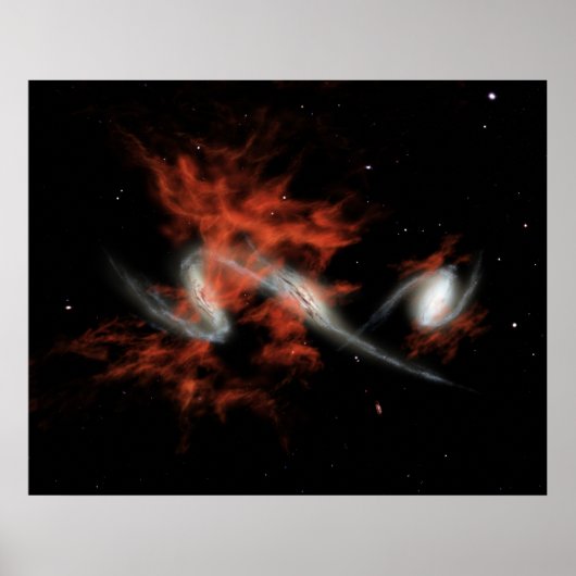 NASA in het hart van de lobs Poster (Voorkant)