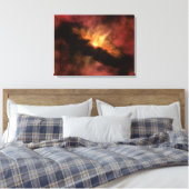 NASA Infrarood Planet Formating Disk Canvas Afdruk (Insitu (Slaapkamer))