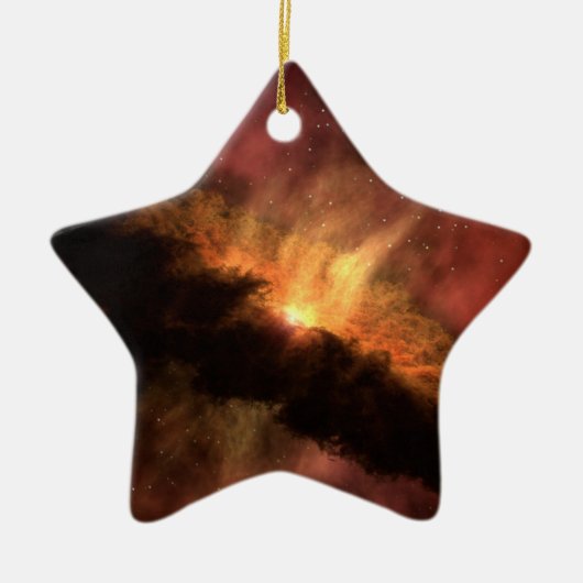 NASA Infrarood Planet Formating Disk Keramisch Ornament (Voorkant)