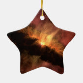 NASA Infrarood Planet Formating Disk Keramisch Ornament (Achterkant)