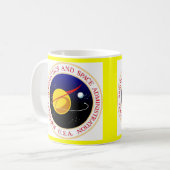 nasa internationaal ruimtestation koffiemok (Voorkant links)