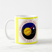 nasa internationaal ruimtestation koffiemok (Links)