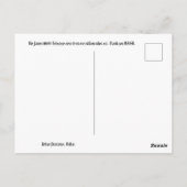 NASA James Webb Afbeelding Poster Briefkaart (Achterkant)