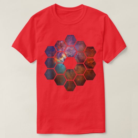 NASA James Webb Space Telescope JWST Science Unive T-shirt (Design voorkant)