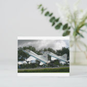 NASA Jets Briefkaart (Staand voorkant)