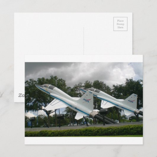 NASA Jets Briefkaart (Voorkant / Achterkant)
