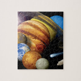 NASA JPL Solar System Planets Montage Space Photos Legpuzzel