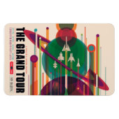 NASA/JPLS's Retro Space Poster Magneet (Horizontaal)