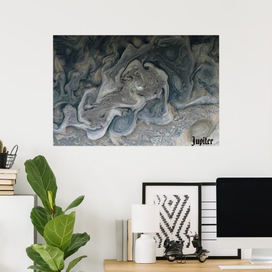 NASA / Juno / Jupiter / Poster (Thuiskantoor)
