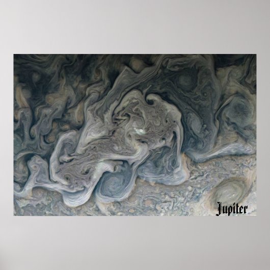 NASA / Juno / Jupiter / Poster (Voorkant)