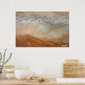 NASA / Juno / Jupiter / White Spot Z / Poster (Keuken)