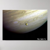 Nasa / Jupiter / Lo (maan) Poster (Voorkant)