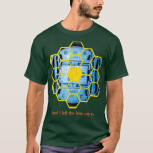 NASA JWST James Webb Space Telescope Lens Pet op J T-shirt