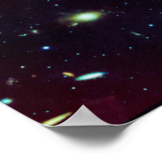 NASA JWST Kosmische 'Krans' Poster (Hoek)