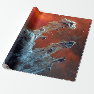 NASA JWST Pilaren van de Schepping Midden Infraroo Cadeaupapier