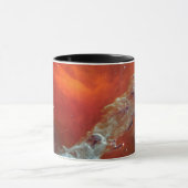 NASA JWST Pillars van Creation Mid Infrarood Mok (Midden)