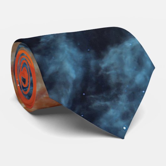 NASA JWST Pillars van Creation Mid Infrarood Stropdas (Opgerold)