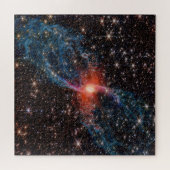 NASA JWST Rode Spinneernevel Foto Legpuzzel (Horizontaal)