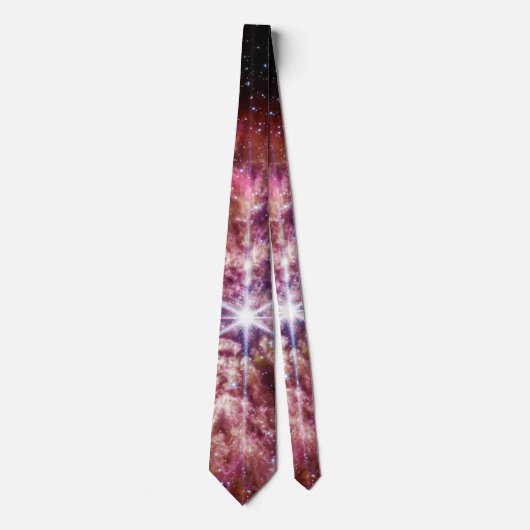 NASA JWST Wolf-Rayet Star WR 124 Stropdas (Voorkant)