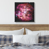 NASA JWST Wolf-Rayet ster WR 124 Canvas Afdruk (Insitu (Slaapkamer))