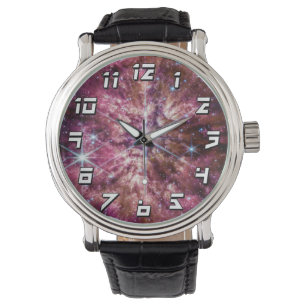 NASA JWST Wolf-Rayet Ster WR 124 Horloge
