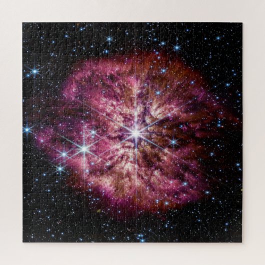 NASA JWST Wolf-Rayet ster WR 124 Legpuzzel (Verticaal)