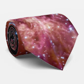 NASA JWST Wolf-Rayet ster WR 124 Stropdas (Opgerold)