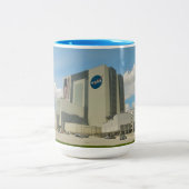 NASA Kennedy Space Center Tweekleurige Koffiemok (Center)