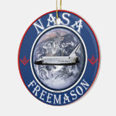 NASA KERAMISCH ORNAMENT (Links)