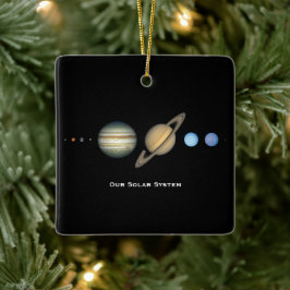 NASA - Kerstmis voor zonnescherm voor zonnecentral Keramisch Ornament