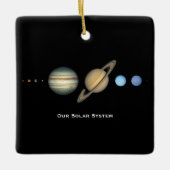 NASA - Kerstmis voor zonnescherm voor zonnecentral Keramisch Ornament (Voorkant)