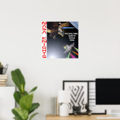 Nasa Knight Poster (Thuiskantoor)