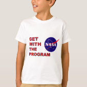 NASA krijgt het programma T-shirt (Voorkant)