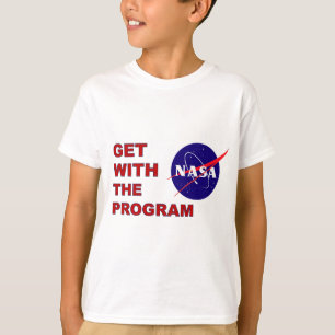 NASA krijgt het programma T-shirt