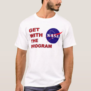 NASA krijgt het programma T-shirt