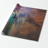 NASA Lagoon Nebula Hubble Telescope Space Cadeaupapier (Uitgerold)