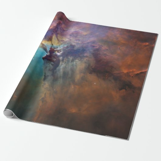 NASA Lagoon Nebula Hubble Telescope Space Cadeaupapier (Uitgerold)