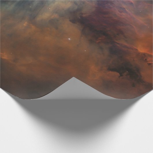 NASA Lagoon Nebula Hubble Telescope Space Cadeaupapier (Hoek)
