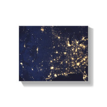 Nasa Lichten vanuit de Ruimte VS