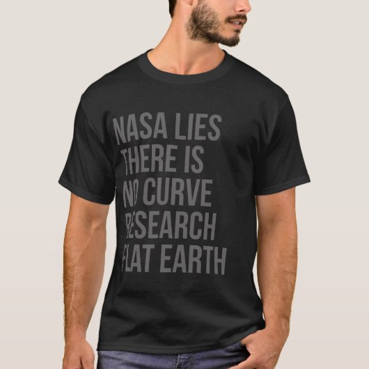 NASA Lies T-shirt (Voorkant)