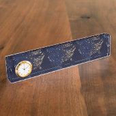 Nasa Lights uit Space USA Naambordje (Zijkant)